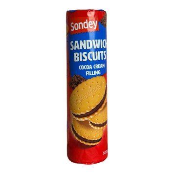 Печиво Sondey Sandwich Biscuits 500 гр сендвіч з шоколадом НФ-00009254 фото