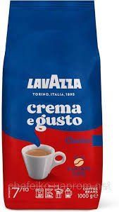 Кава в зернах Lavazza Crema e Gusto Classico 1 кг НФ-00001232 фото