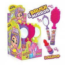 Іграшка з цукерками Johny My Star Lipstick 5 гр (щітка з цукерками) НФ-00013781 фото