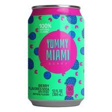 Напій газований Yummy Miami Berry 355 гр НФ-00012460 фото