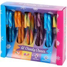 Цукерки Candy Canes 12х12 гр кольорові тростини НФ-00014246 фото