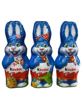 Шоколадний заєць Kinder 110 гр НФ-00008338 фото