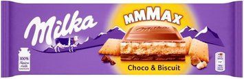 Шоколад Milka Choco Biscuit 300 г НФ-00015930 фото