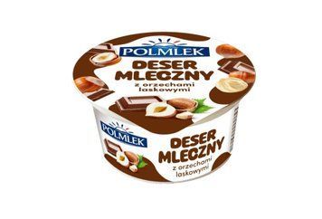 Десерт Mleczny з шоколадом та горіхами Polmlek 150 г НФ-00015687 фото