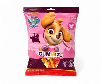 Желейні червяки кислі Щенячий патруль Gummiz 70 г НФ-00015807 фото
