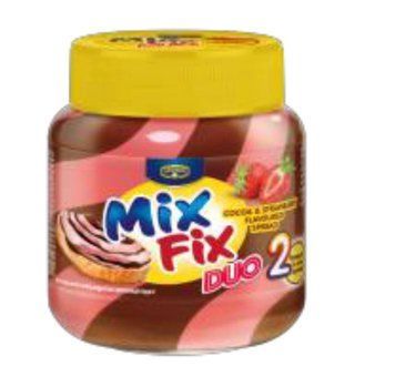 Крем MIX FIX DUO какао полуничний 350 г НФ-00015886 фото