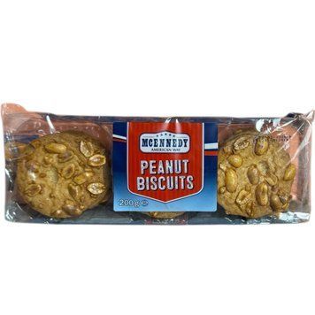 Печиво Mcennedy Peanut Biscuits з арахісом 200 гр НФ-00013296 фото