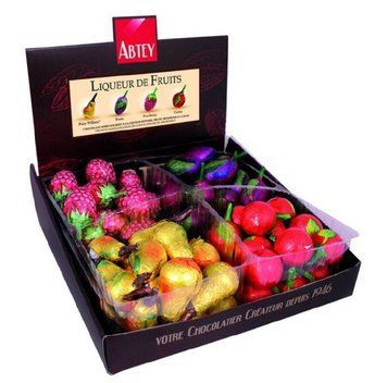 Шоколадне фруктове асорті Abtey Snowbox 72 Fruits Assorted Liqueurs 720 гр НФ-00010796 фото