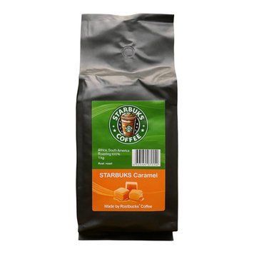 Кава в зернах Starbucks Caramel з ароматом карамелі 900 гр НФ-00011313 фото