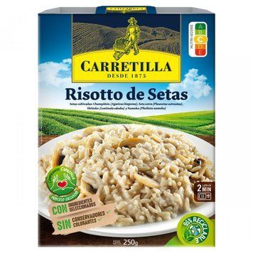 Готовий перекус Carretilla Risotto de Setas різотто з молюсками 250 гр НФ-00014993 фото