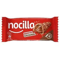 Вафельний батончик Nocilla Barritas з шоколадною начинкою 43 гр НФ-00015241 фото