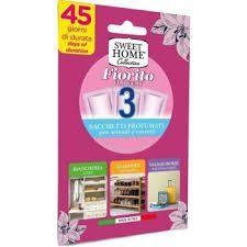 Ароматизатор для гардеробу в пластинах Sweet Home Fiorito 3 шт в асортименті НФ-00009750 фото