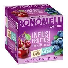 Чай Bonomelli вишня та лохина 24 гр НФ-00015036 фото