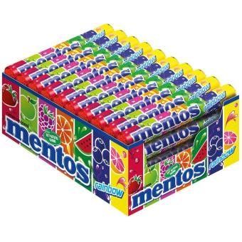 Драже Mentos рулет Discovery Rainbow Mint 38 г НФ-00016138 фото