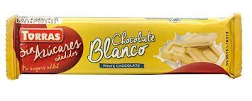 Батончик з білого шоколаду Torras Bіanco White 30 гр код 557 НФ-00011015 фото