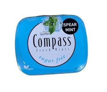 Льодяники Compass Spear Mint холодна мята 14 гр НФ-00009016 фото