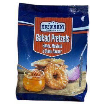 Печиво Mcennedy Baked Pretzels з сіллю,цибулею та медом 160 гр НФ-00013301 фото