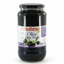 Оливки чорні без кісточок Hutesa 900 гр скло НФ-00005961 фото