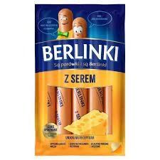 Сосиски Berlinki з сиром 250 гр НФ-00006995 фото