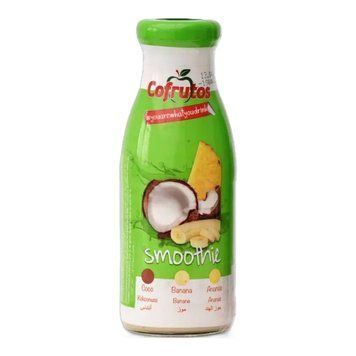 Смузі Cofrutos кокос-банан-ананас 250 гр скло НФ-00013043 фото