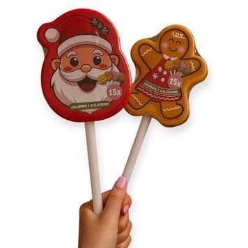 Льодяники Lollipops в новорічному пакуванні 135 гр НФ-00014579 фото