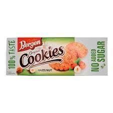 Печиво без цукру Bergen Hazelnut Cookies 130 гр НФ-00015472 фото