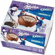 Шоколад молочний Milka Snowballs 112 гр НФ-00002501 фото