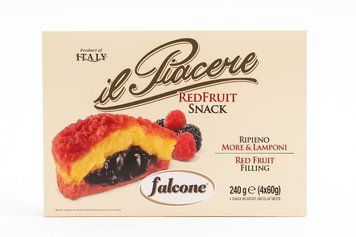 Печиво Falcone il Piacere з ягідною начинкою 240 гр НФ-00014581 фото