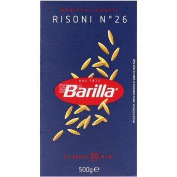 Макарони BARILLA 26 RISONI 500 гр НФ-00010558 фото