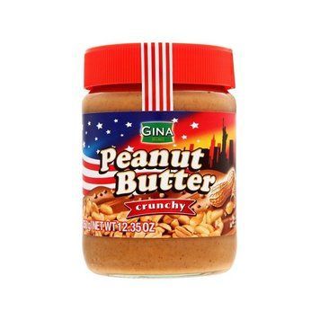 Арахісова паста Gina Peanut Butter Crunchy 350 гр (червона) НФ-00000793 фото