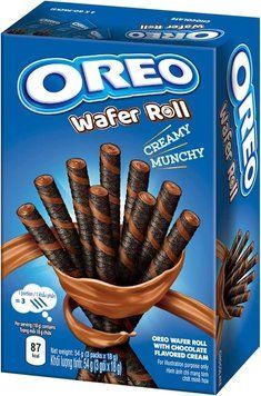 Вафельні трубочки Oreo Cremy Munchy шоколадні 54 гр НФ-00009555 фото