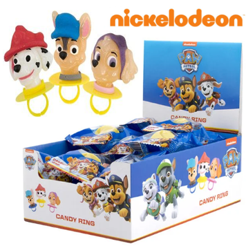 Цукерки Paw Patrol candy Ring 13 гр колечка з цукерками НФ-00011635 фото