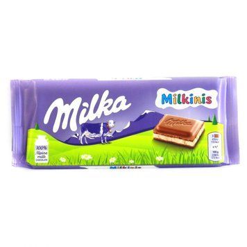 Шоколадка Milka milkinis 100 г НФ-00011894 фото