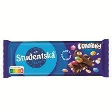 Шоколадка Studentska Milk Lentilky 90 гр НФ-00014453 фото