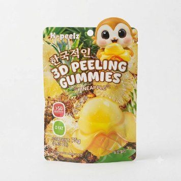Цукерки желейні 3D ананас K-peelz 75 г НФ-00016495 фото