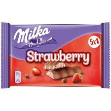 Набір батончиків Milka Strawberry з полуницею 182,5 гр НФ-00010634 фото