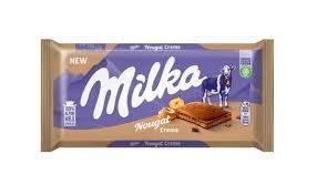 Шоколад Milka Nougat-Creme 85g НФ-00011099 фото