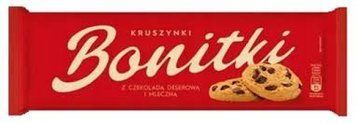 Печиво вівсяне Bonitki Kruszynki шоколаду та арахісом 210 гр НФ-00005855 фото