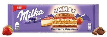 Шоколадка Milka MMMAX Strawberry Cheesecake 300 гр НФ-00014689 фото