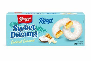 Bergen sweet dreams coconut caramel rings 128 g НФ-00016008 фото