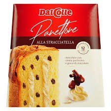 Панеттон Dal Colle Stracciatella з вершковим кремом 750 гр НФ-00014348 фото