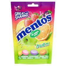 Драже Mentos Fruit Mix фруктовий мікс 160 гр НФ-00008508 фото