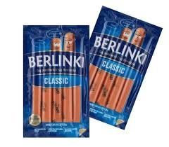 Сосиски Berlinki Classic 250 гр НФ-00007868 фото