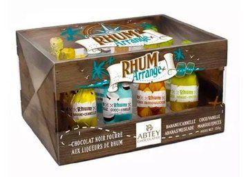 Шоколадні пляшечки Abtey Rhum Arrange Assorted 155 гр НФ-00010810 фото