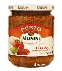 Соус Pesto Rosso Monini з томатами 190 гр НФ-00009197 фото
