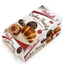 Круасани Antonelli Cioko Twisty з шоколадом 250 гр (мікс тіста) НФ-00013944 фото