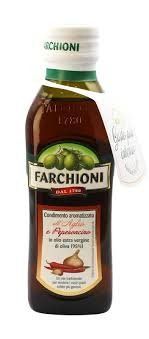 Олія оливкова з часником та перцем Farchioni aii`aglio e peper 250 мл НФ-00013829 фото