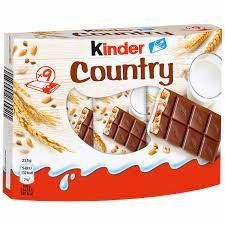 Батончики Kinder Country 9шт * 23,5 гр НФ-00006502 фото