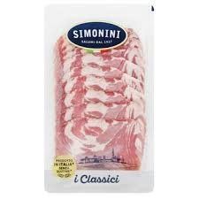 Нарізка шинки Панчетта Simonini 80 гр НФ-00015429 фото