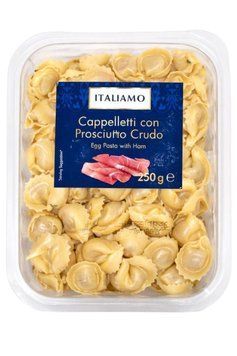 Равіолі Italiamo Сappelletti з прошутто 250 гр НФ-00015093 фото